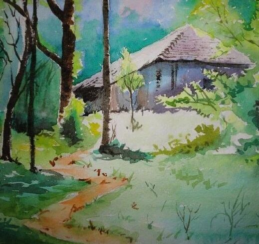 水彩绘画 丨 印度画家 Sachin Naik