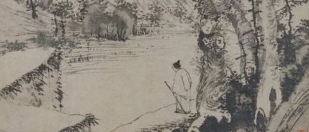 《溪桥策杖图》文徵明（明） - 中国名画鉴赏语音讲解（二百三十五）
