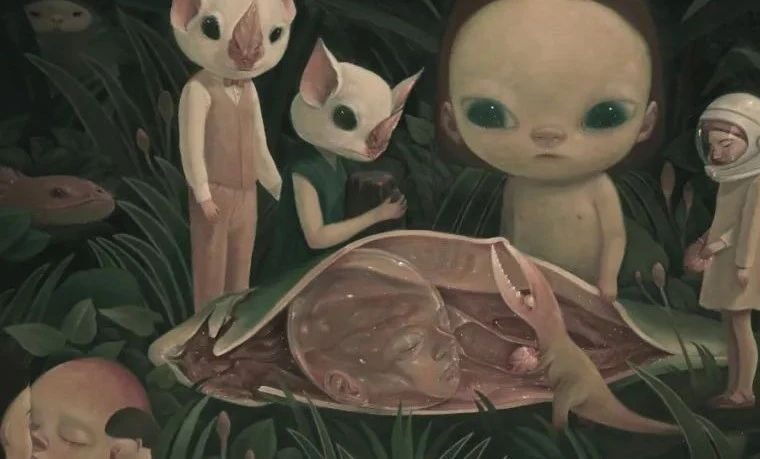 满眼星星的孩子，有着毛骨悚然的幽默