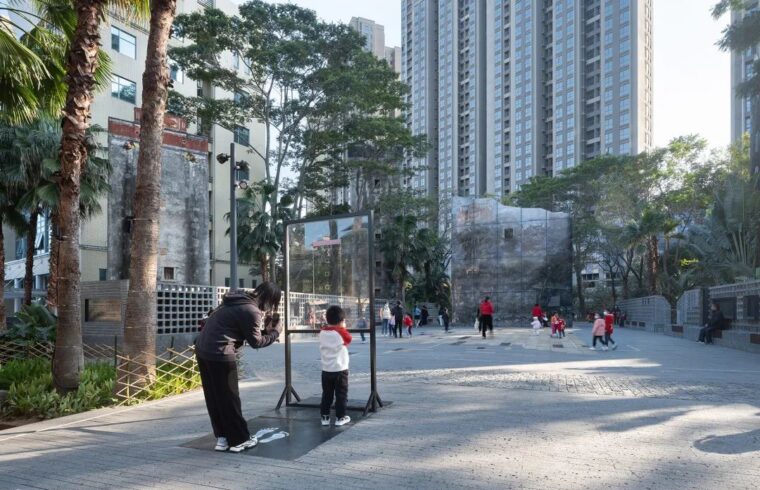 深圳碉楼主题社区公园，让文物回归社区生活/AUBE欧博设计