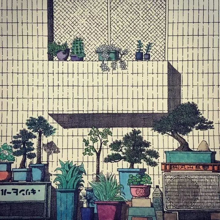 法国插画家Thibaud Herem绘画作品欣赏