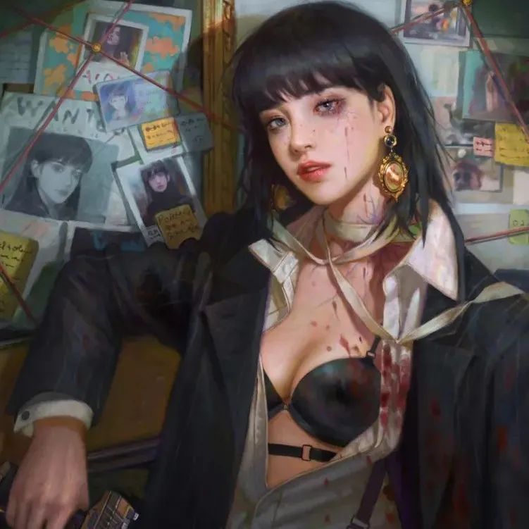 插画丨兔耳朵，机甲比基尼，这是什么极品暴力甜心？