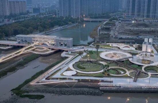 椒江南岸滨江公共空间改造 | 超级海塘