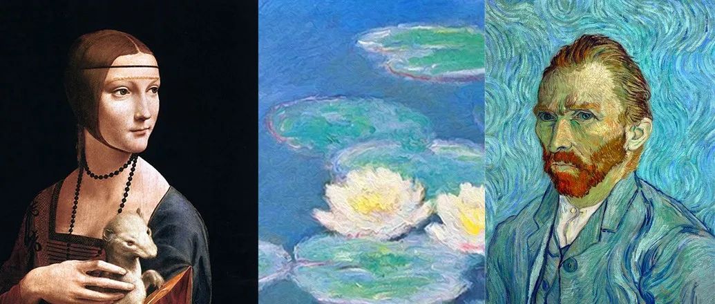 漫步莫奈花园、对话梵高和达·芬奇，366幅真迹零距离！