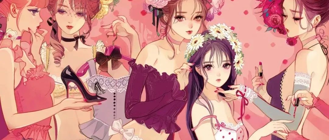 唯美的和服少女，整幅画像是从画卷里走出来一般！