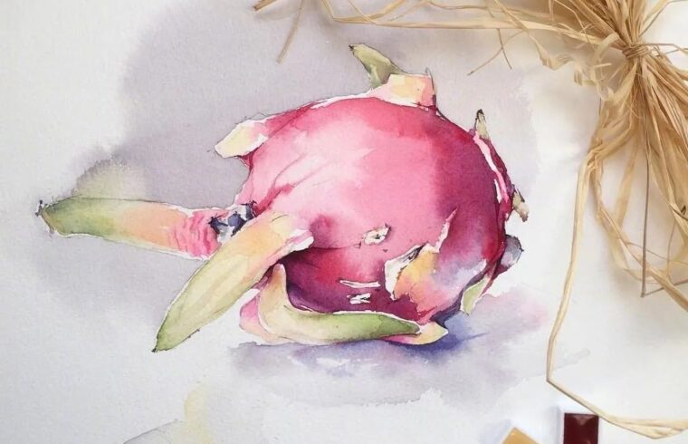 Olena Duchene水彩花卉绘画作品欣赏