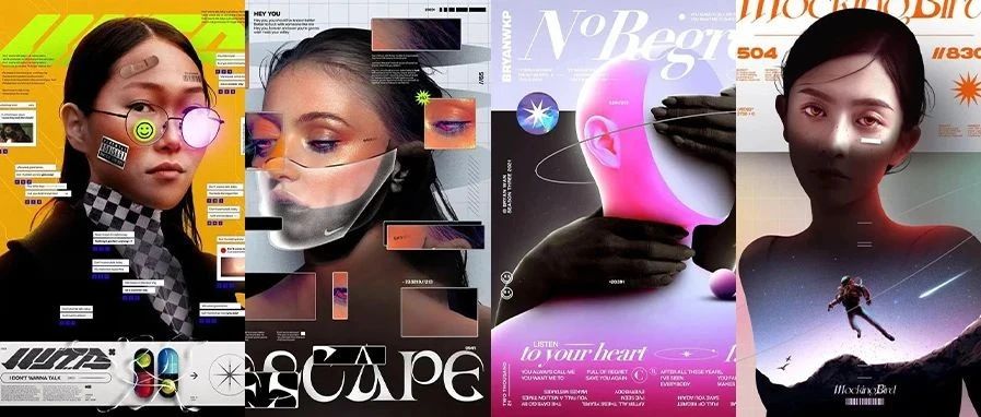 什么海报最炫酷？！看这些就对了！