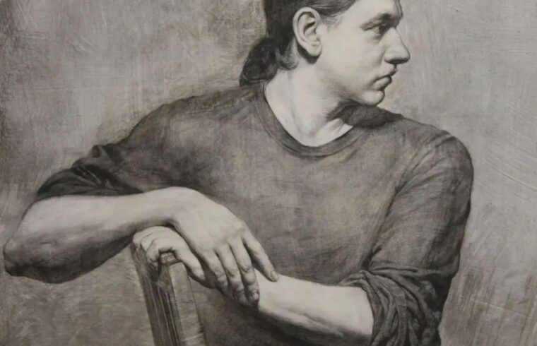 普林斯顿艺术学院绘画系主任素描作品