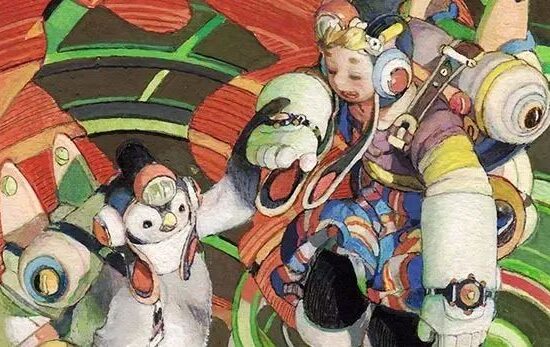 通过梦中旅行修复心灵，三体艺术插画集封面画师与他的永恒探险者“布米”-7.GAME