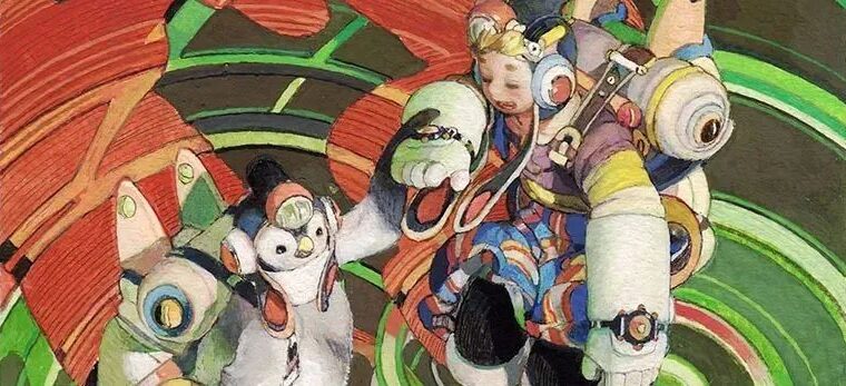 通过梦中旅行修复心灵，三体艺术插画集封面画师与他的永恒探险者“布米”-7.GAME