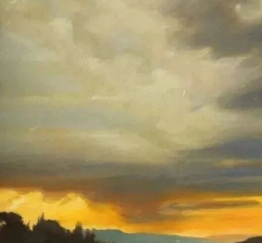 美国当代著名画家，丹尼尔·格雷夫斯风景油画！
