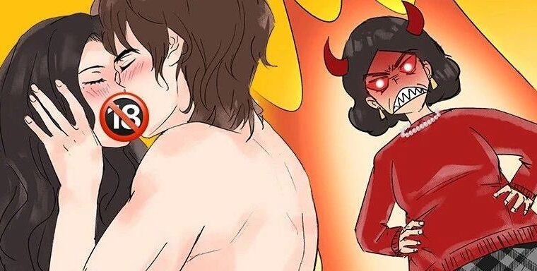 漫画 | 为了反催婚，我PUA妈妈玩探探…