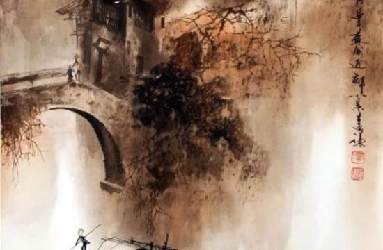 国画舒益谦绘画作品欣赏《江南之韵》