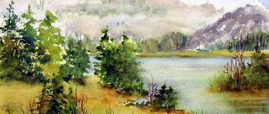 ​Lin Frye水彩风景绘画作品欣赏