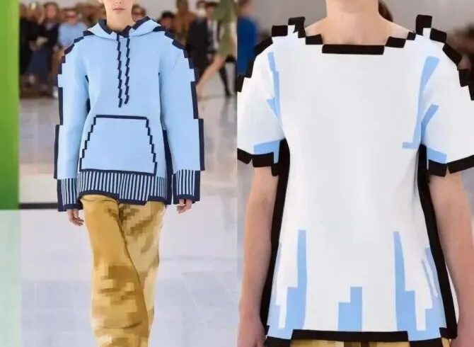 迷惑：这衣服真不是p的，哈哈哈