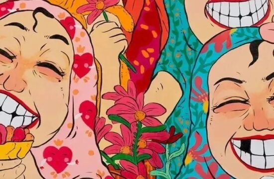 这位90后男孩把“中国大妈”画到纽约