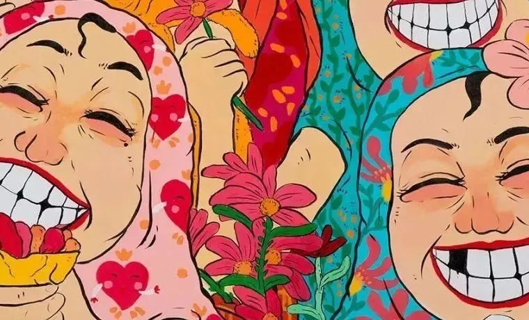 这位90后男孩把“中国大妈”画到纽约
