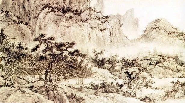 《洪崖山房图》陈宗渊（明） - 中国名画鉴赏语音讲解（一百八十一）