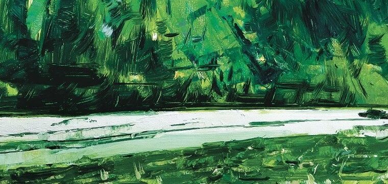 描绘新时代的富春江山——浙江省油画院创作工程暨山水风情系列展之一在杭开展
