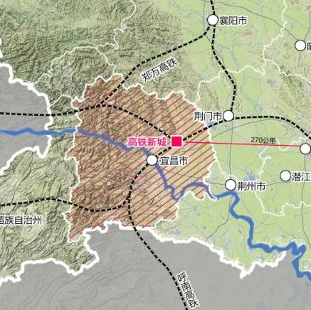 宜昌高铁新城丨城市设计→控规