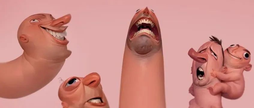 萌但令人不适！62W+粉丝的欧美卡通风大佬，把2D图画出了3D效果！-D.ROCK