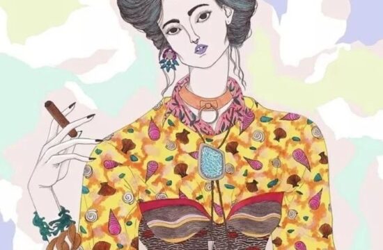 时装画手绘过程分享 | 怪怪怪可爱的Jérémy Combot在插画中表达源自内心的自由