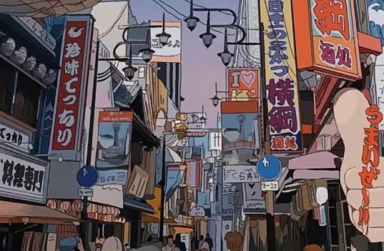 获奖作品《印象大阪》| 漫画场景里的旅行记忆