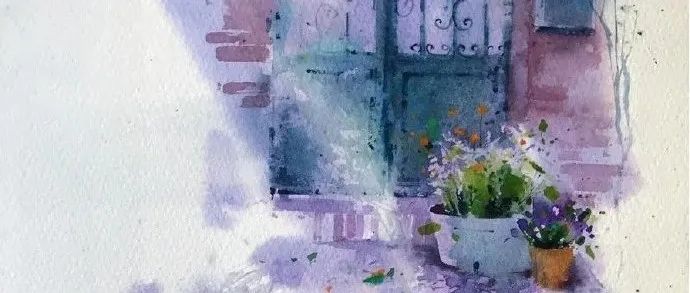 西班牙女画家Blanca Alvarez水彩风景绘画作品欣赏