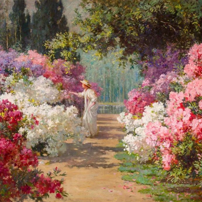 Abbott Fuller Graves风景绘画作品欣赏