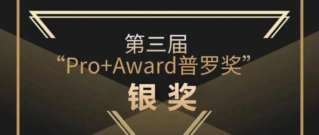都易荣誉&nbsp;|&nbsp;荣获2022年第三届Pro+Award普罗奖银奖
