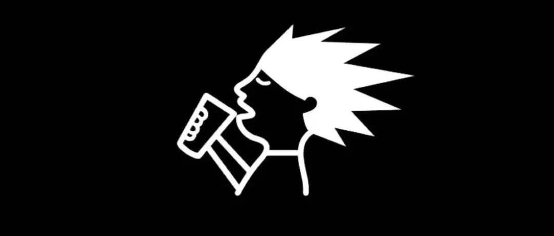 喜茶被黑，logo炸毛了。