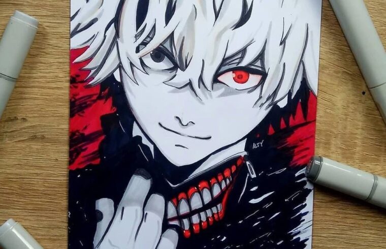 用马克笔来表现，真的很合适