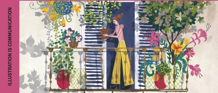 波兰插画师Natalia Noszczyńska，大自然和古老文化传统