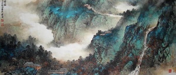 施云翔国画绘画作品欣赏
