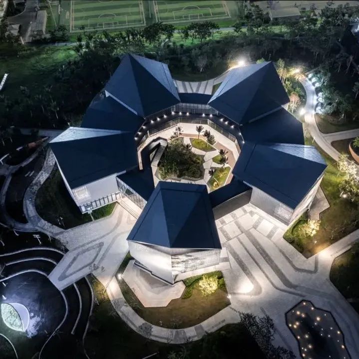 Gensler参考海南当地民居，将崖州湾科技城产业促进中心打造成一座“漂浮小岛”