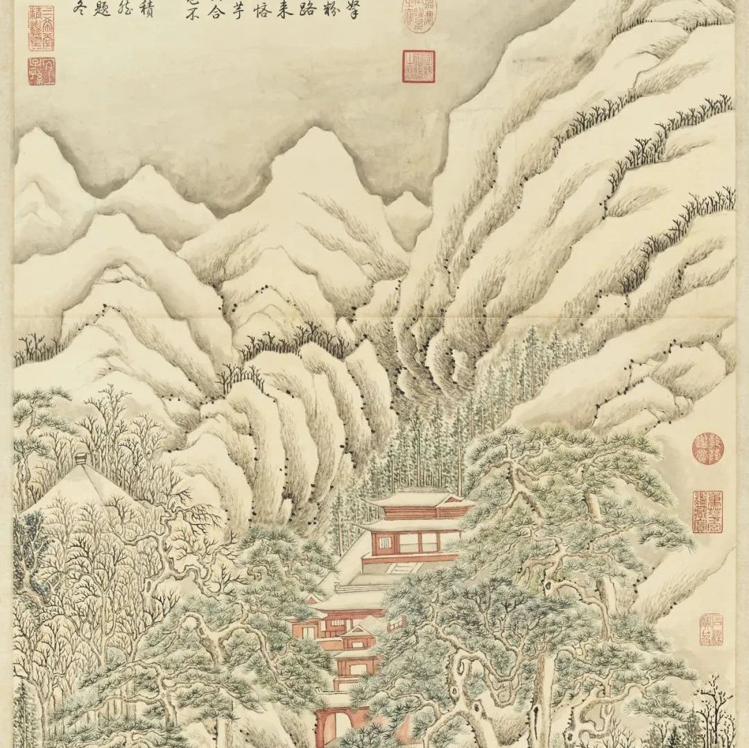 《墨妙珠林》巨幅册页集雅赏