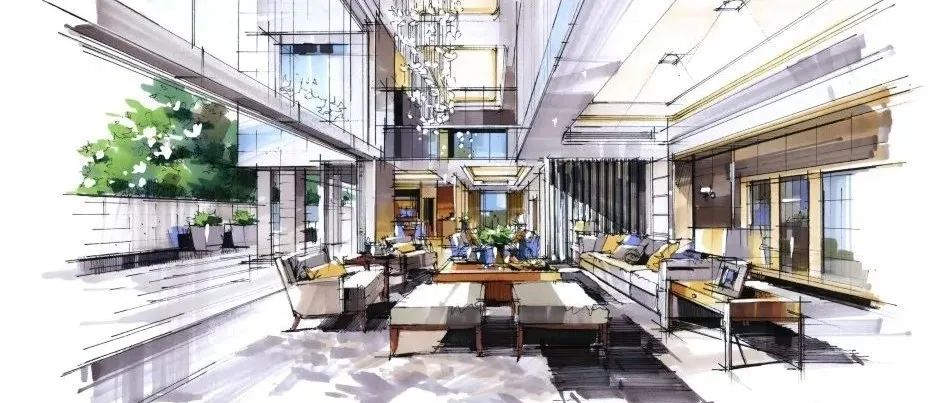 零基础小白12天学会室内手绘，学习过程揭秘，原来这么简单！