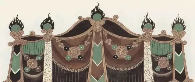 敦煌图案配色的高级风