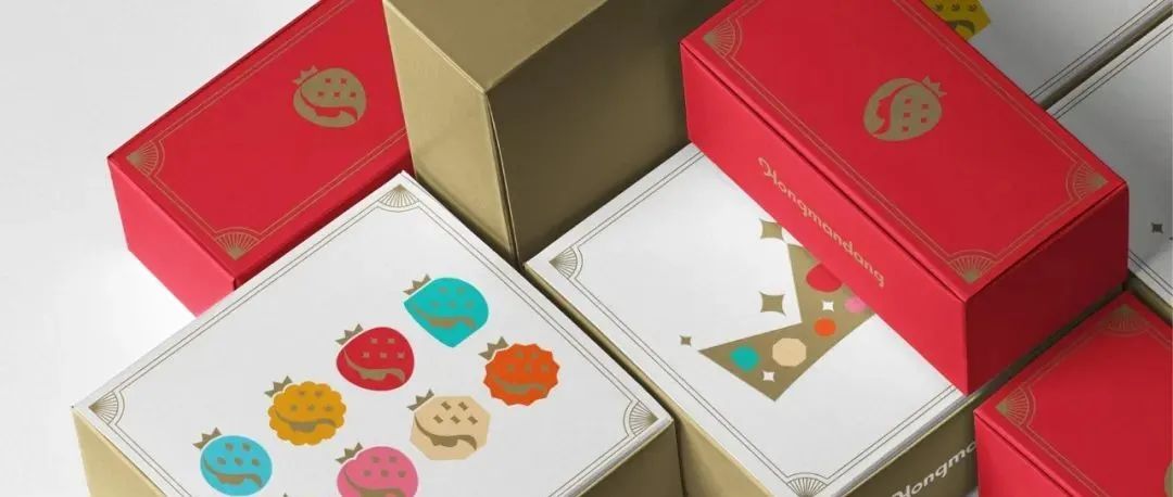 韩国包装｜Hongmandang 甜点咖啡馆品牌包装设计