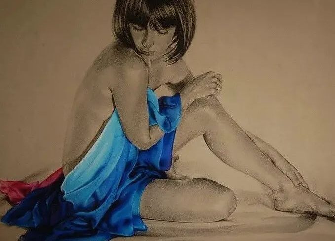 Trudy Good女性人物绘画作品欣赏