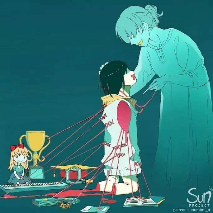13幅关于孩子的扎心漫画：为了取悦你，我变得千疮百孔​