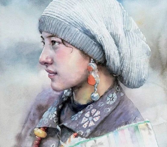 水彩 | 人物水彩，栩栩如生，惟妙惟肖！