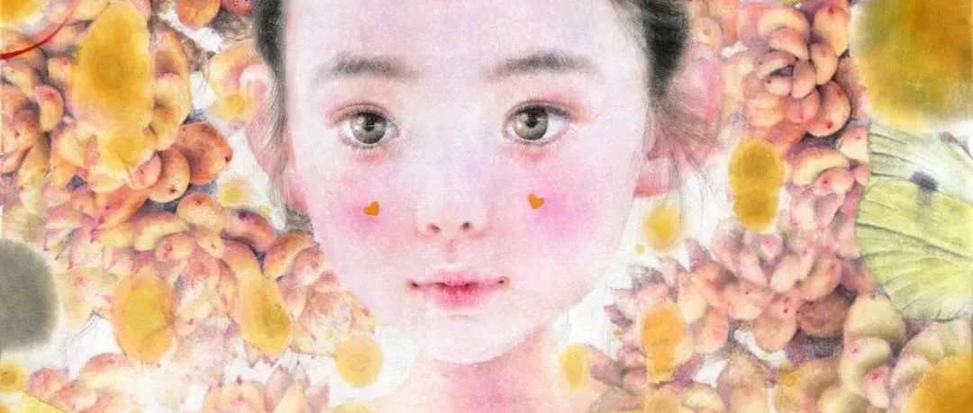 她笔下的多肉女孩，看似悲伤却充满治愈感！