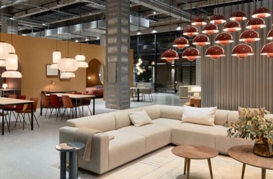 AIM将丹麦家具的精致注入Studio 9原始的工业建筑中