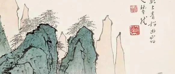 他笔下的秋山图，让人心醉！