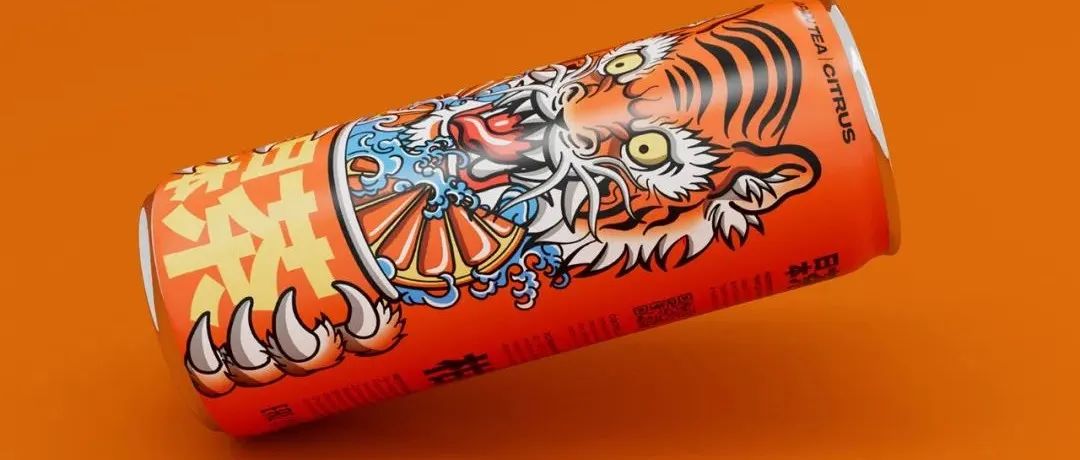 包装设计与美学 | 老虎，鸟，狐狸三种动物与提神茶饮的结合设计