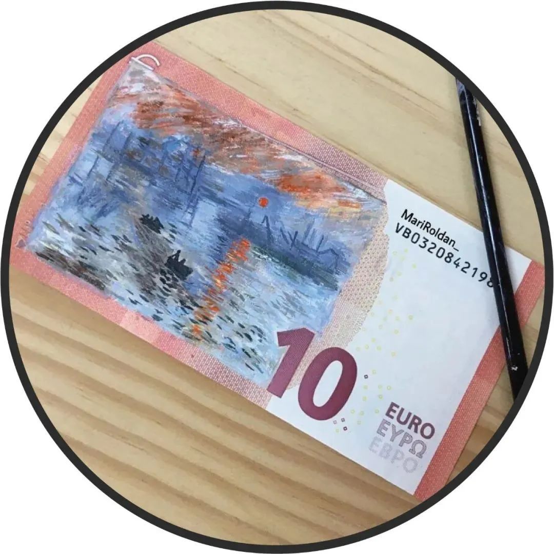 插画丨你有见过在金钱上画图的吗？这位插画师将日常对象转变为令人难以置信的插图