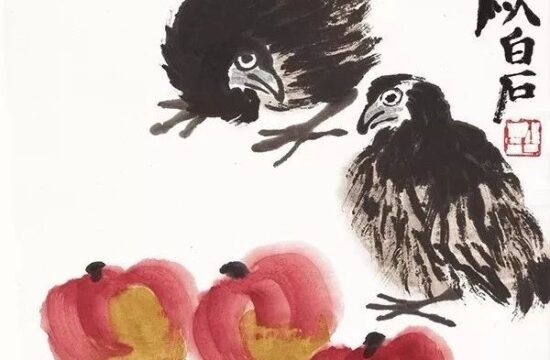 齐白石画鹌鹑真吉祥！阖家平安、事事安顺！