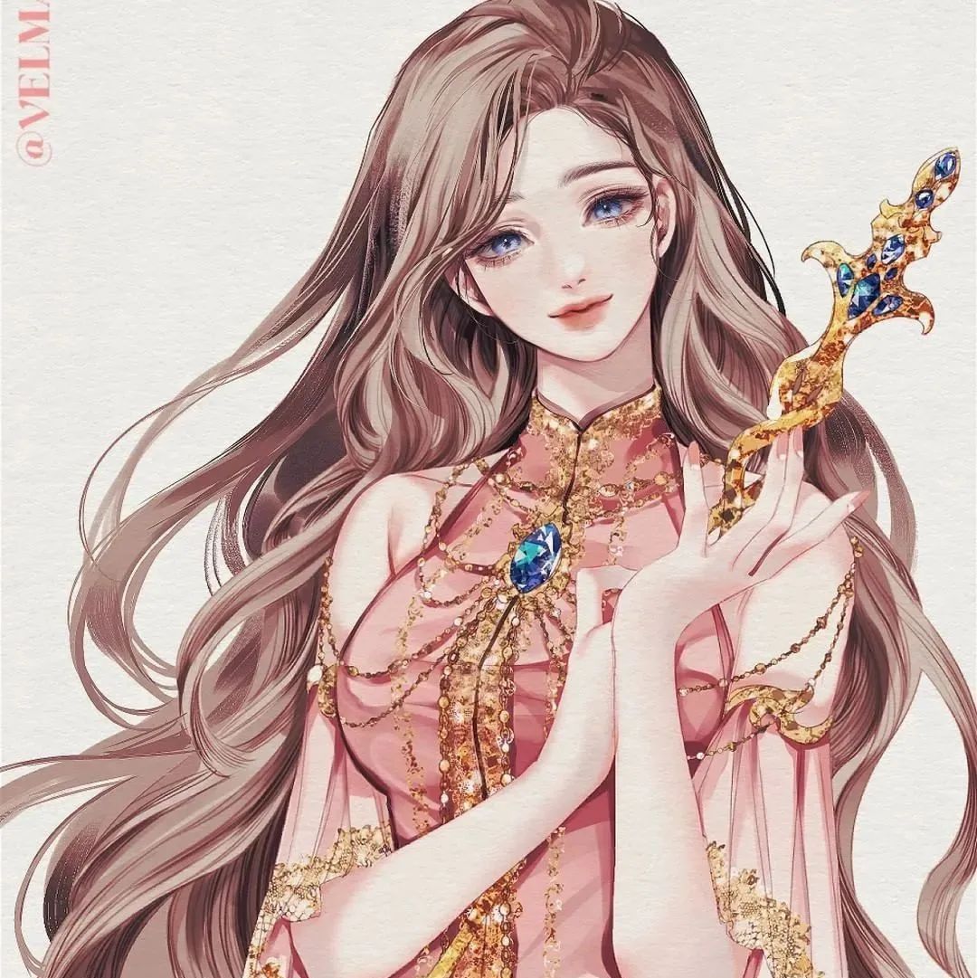 美出天际的仙女人物插画！