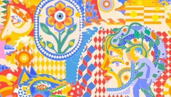 behance插画 | 色彩鲜艳细节华丽~